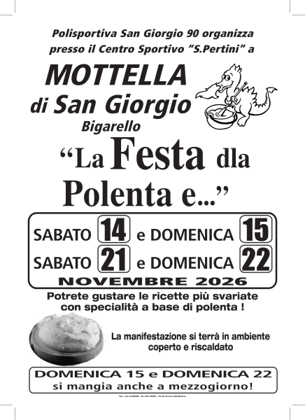 2026 FESTA DLA POLENTA