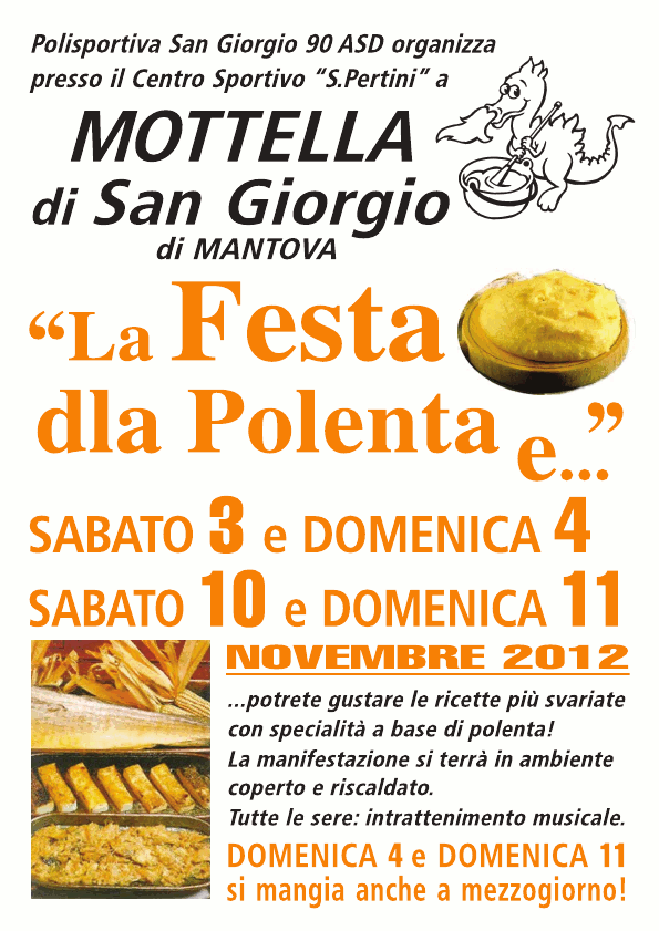 festa dla polenta e novembre 2012 locandina