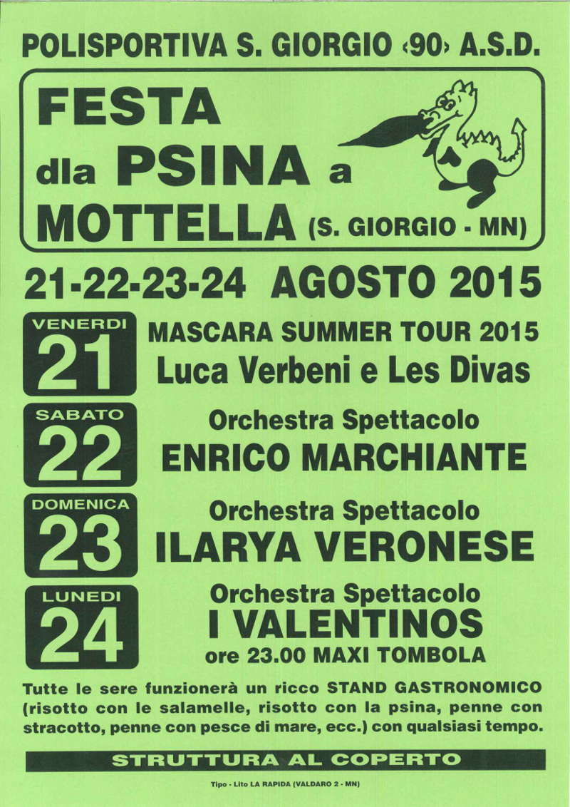 festa dla psina 2015