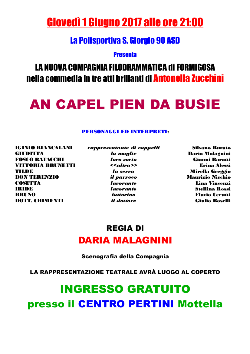 Capel pien da busie 2017